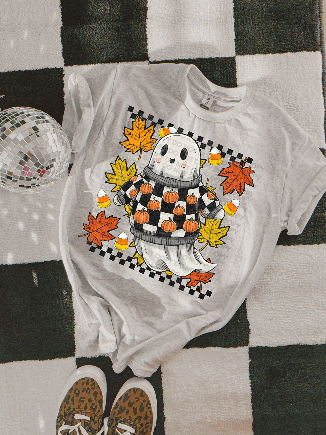 Sweater Weather Ghost DTF Print