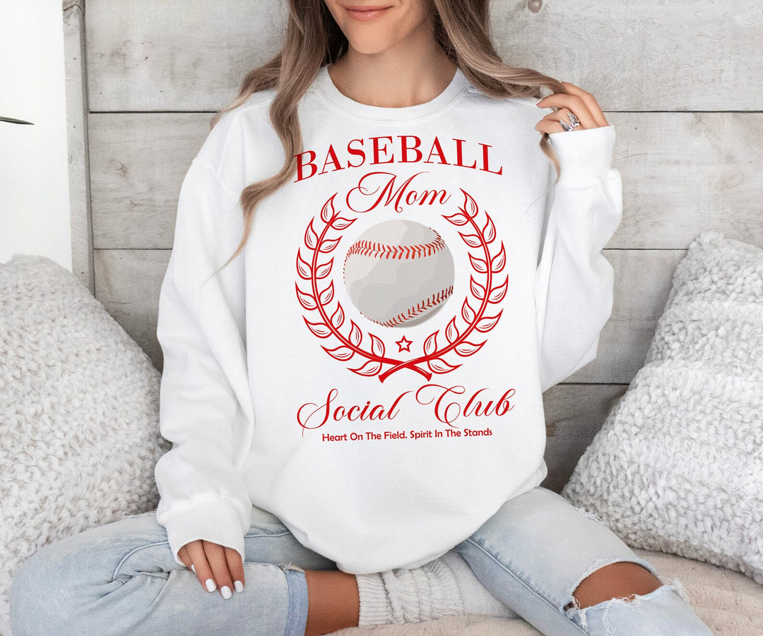 Baseball Mom Social Club DTF Print