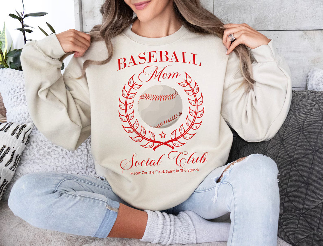 Baseball Mom Social Club DTF Print