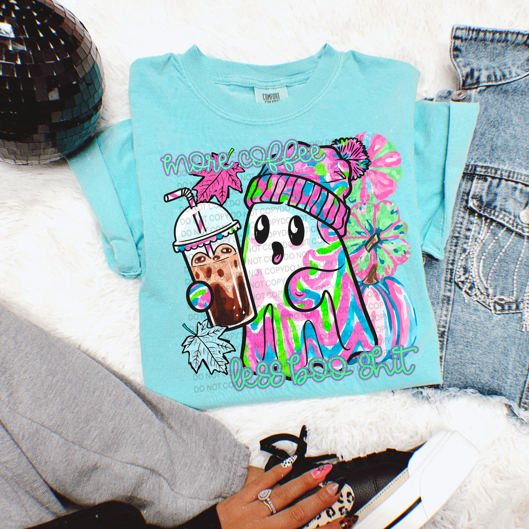 More Coffee Less Boo DTF Print