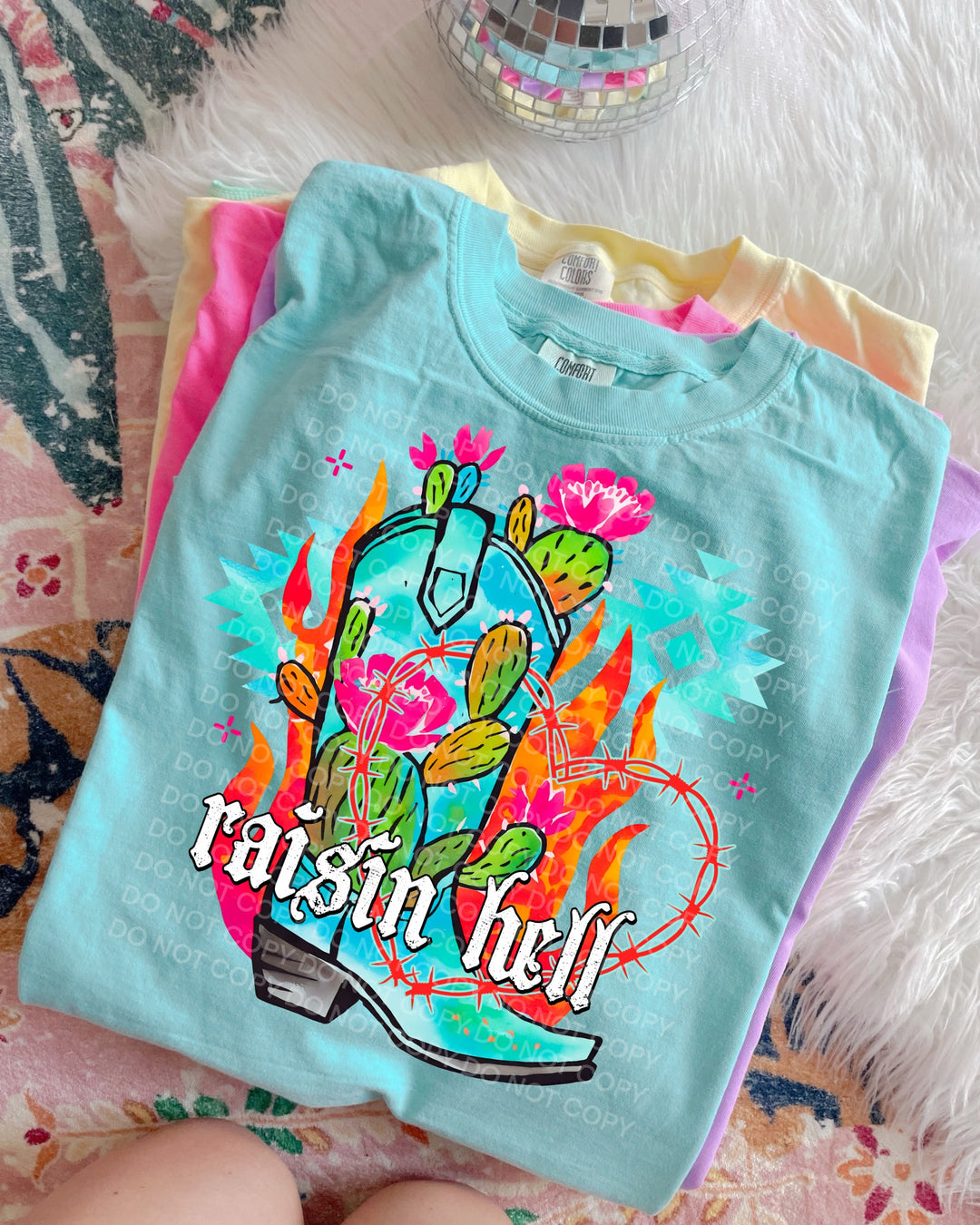 Raisin Hell DTF Print