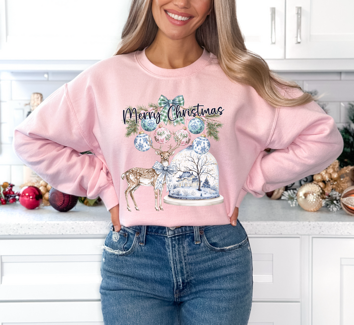 Merry Christmas Grandmillennial DTF Print