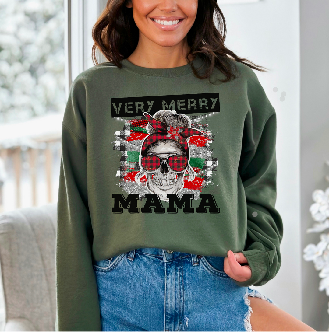 Very Merry Mama DTF Print