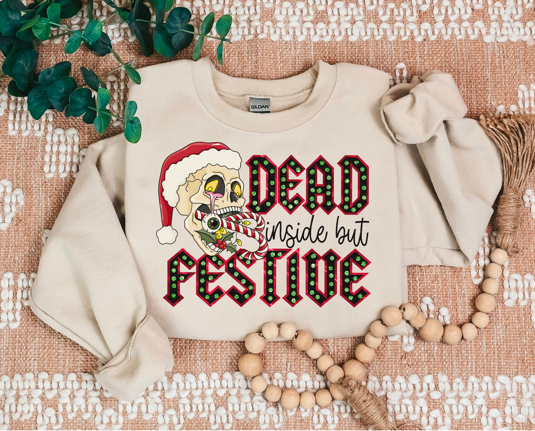 Dead But Festive DTF Print