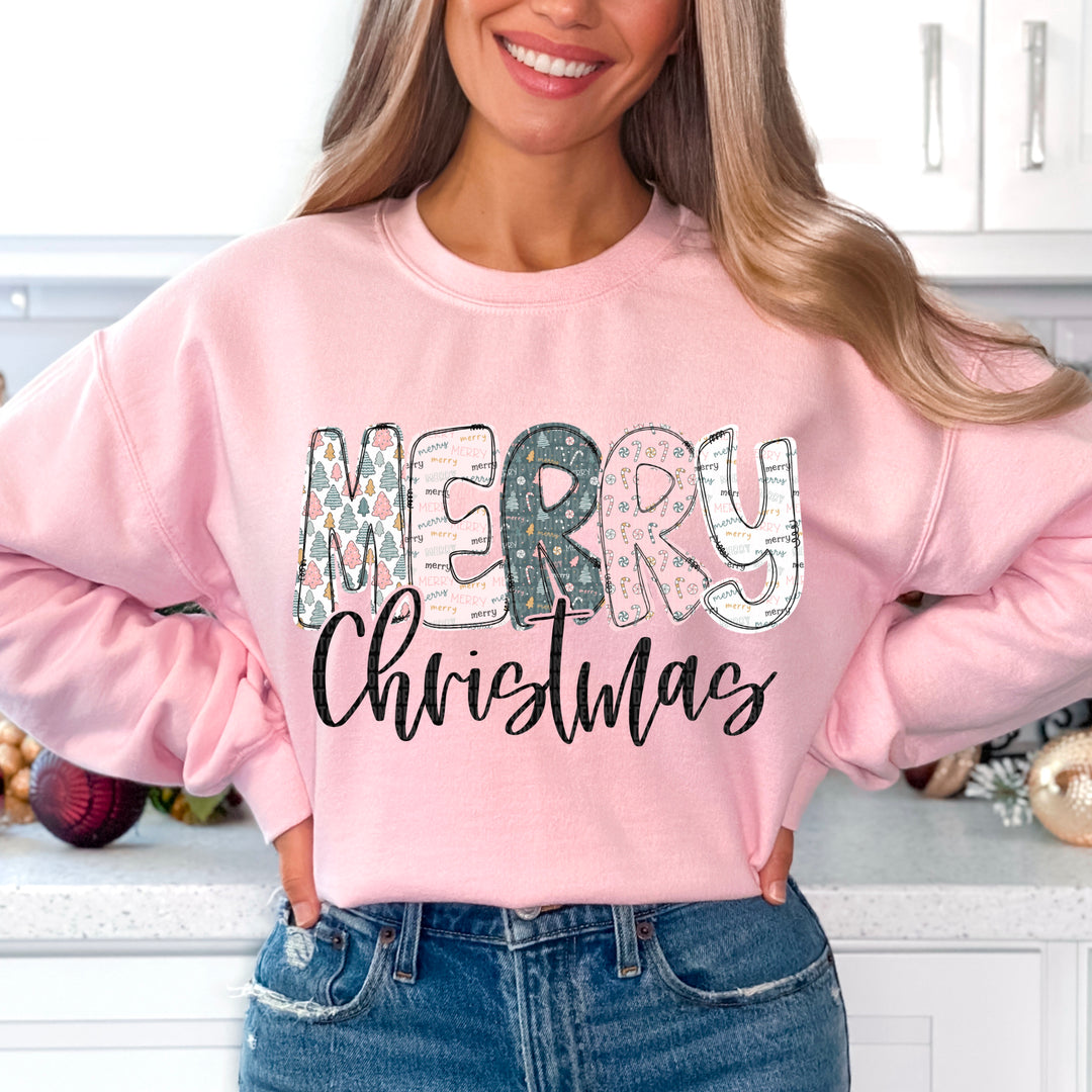 Merry Christmas DTF Print