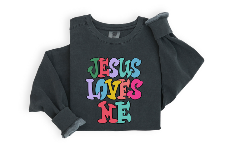 Jesus Loves Me DTF Print