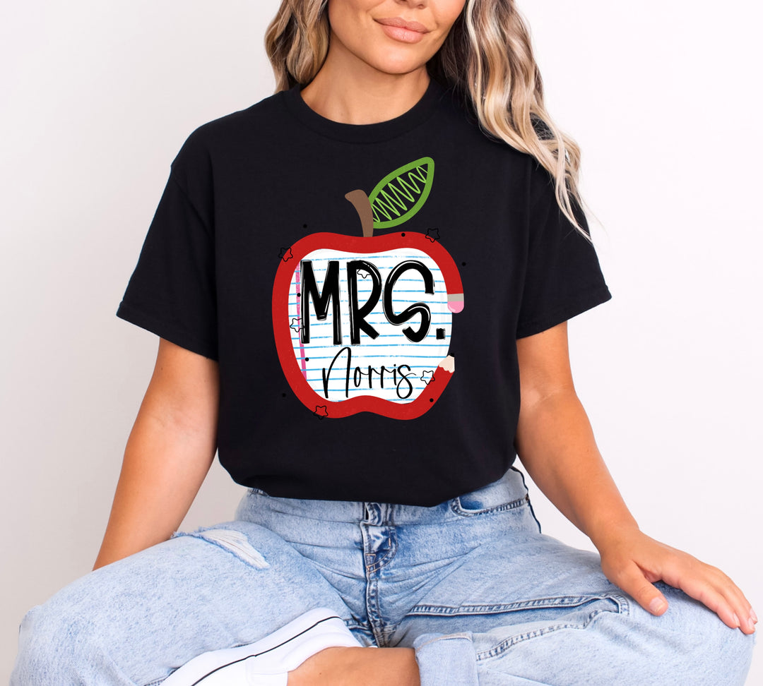Mrs. Apple CUSTOM Printed Tee