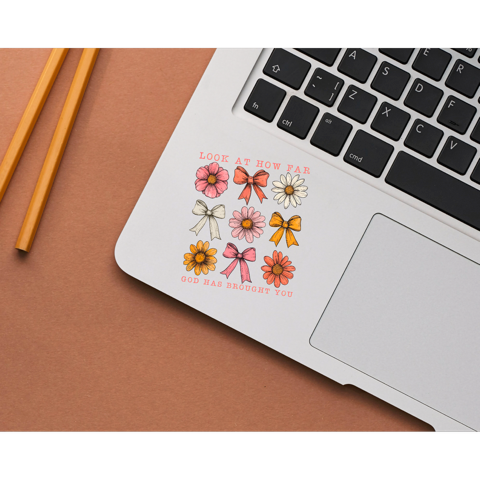 Look At How Far Die Cut Stickers