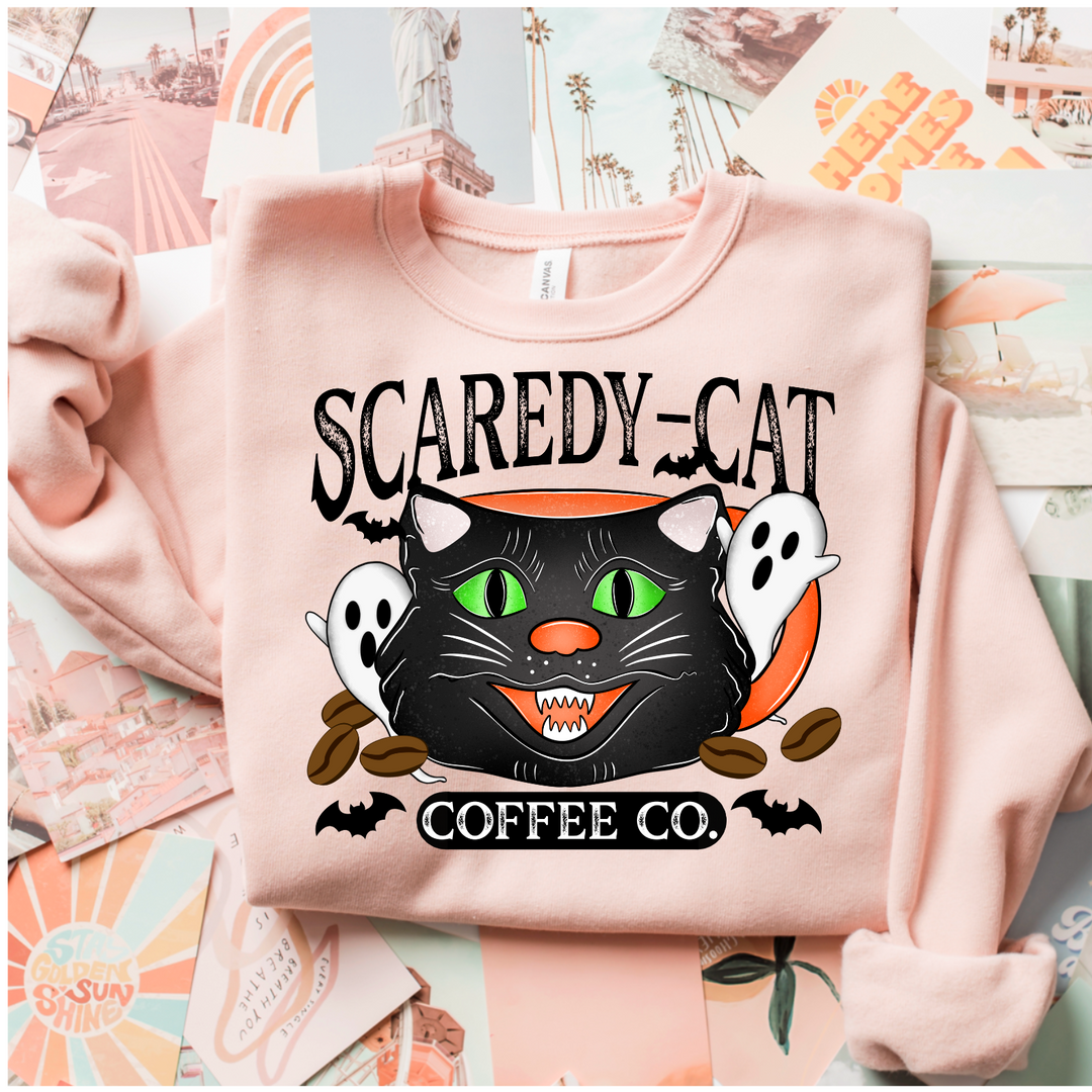 Scaredy-Cat Coffee Co. DTF Print