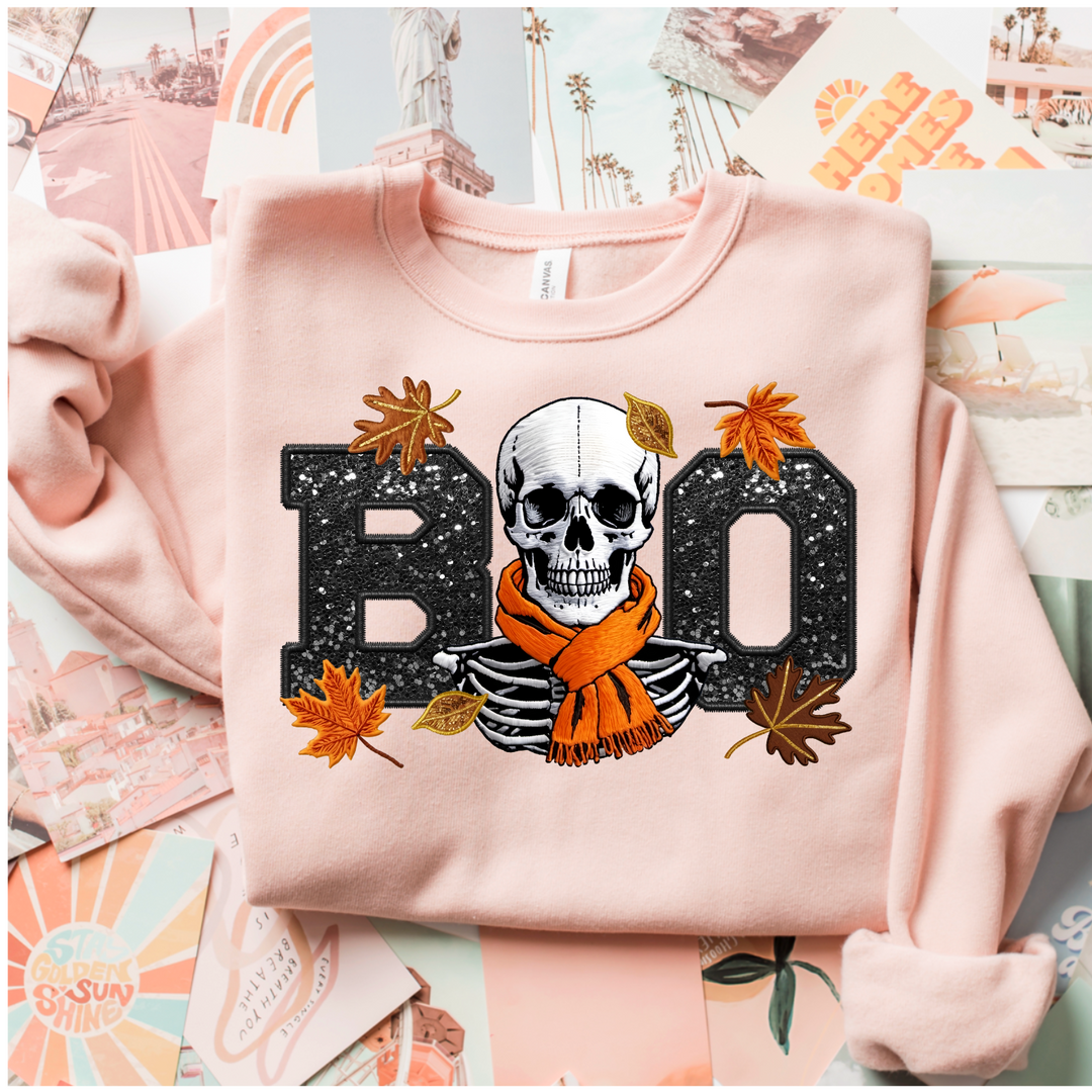 Boo (Skeleton) DTF Print