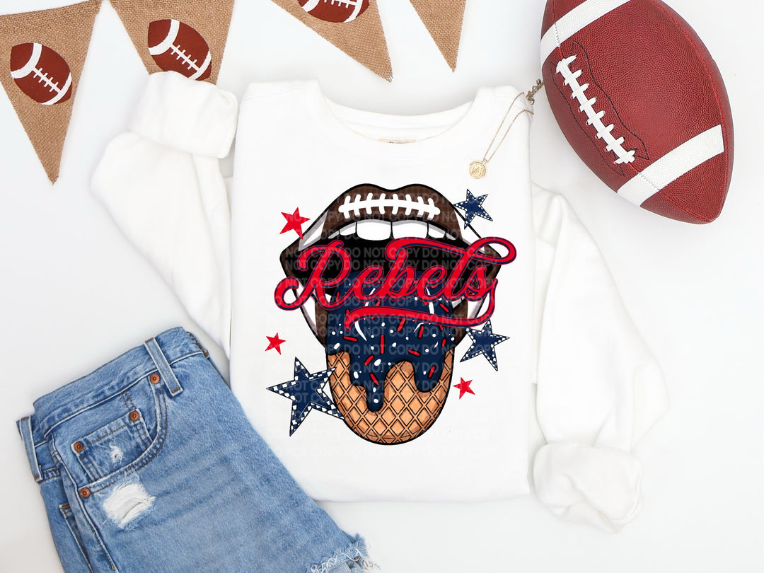 Football Mascots DTF Print