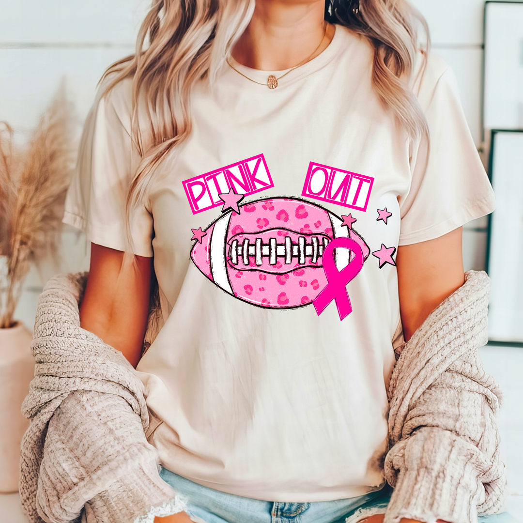 Pink Out DTF Print