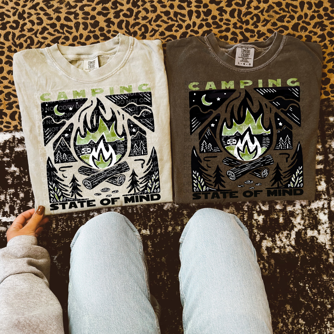 Camping State Of Mind DTF Print