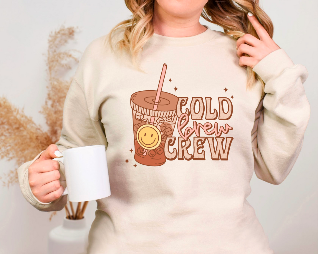 Cold Brew Crew DTF Print