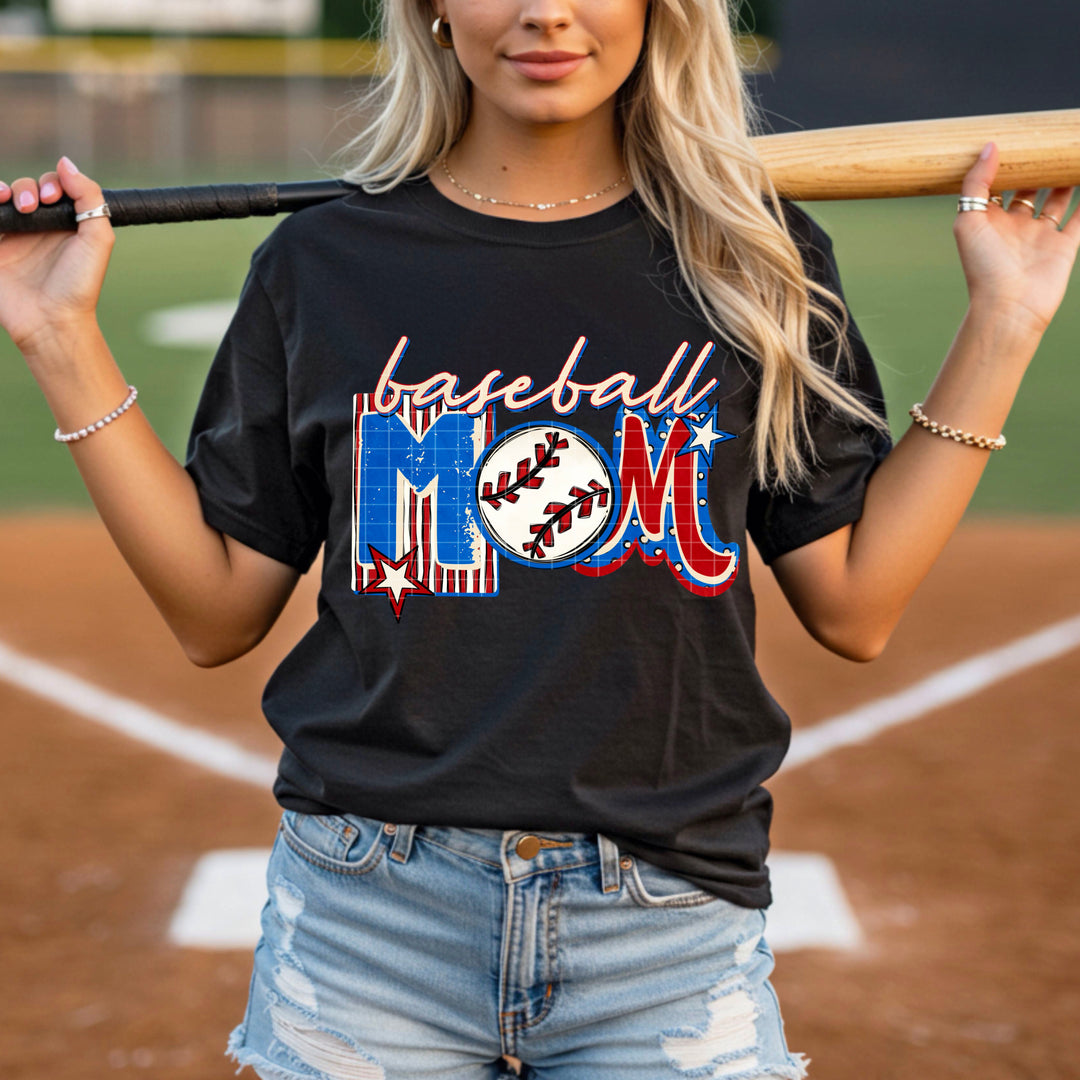 Baseball Mom DTF Print