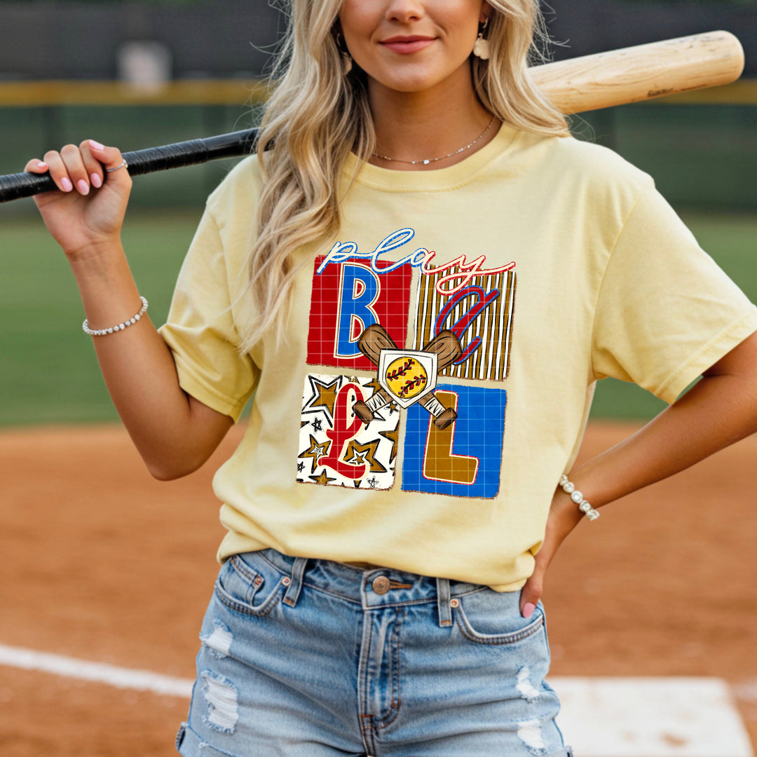 Play Ball DTF Print