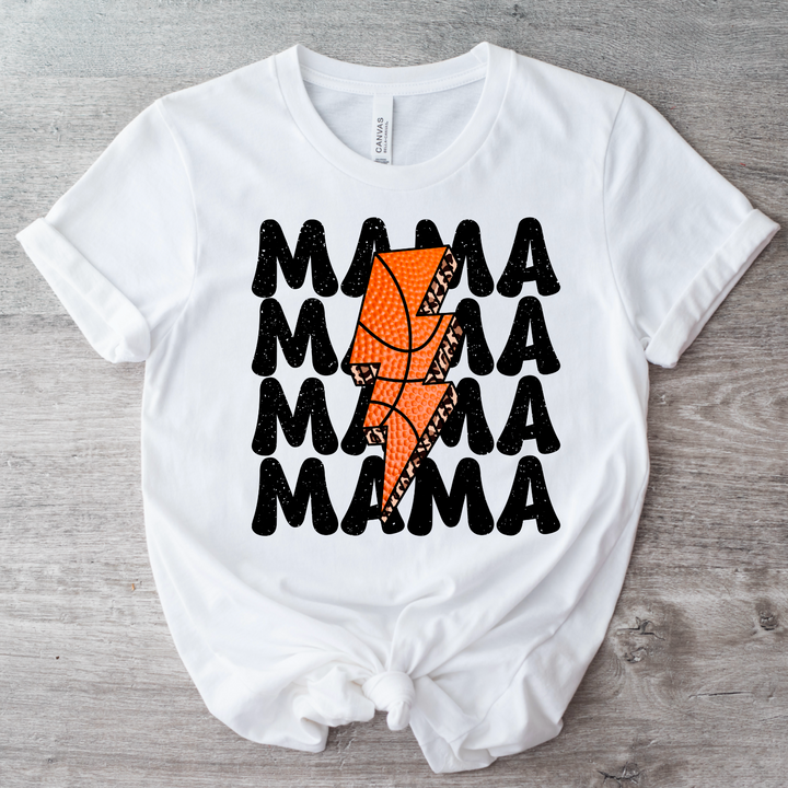 Sports Mama Lightning Bolt DTF Print