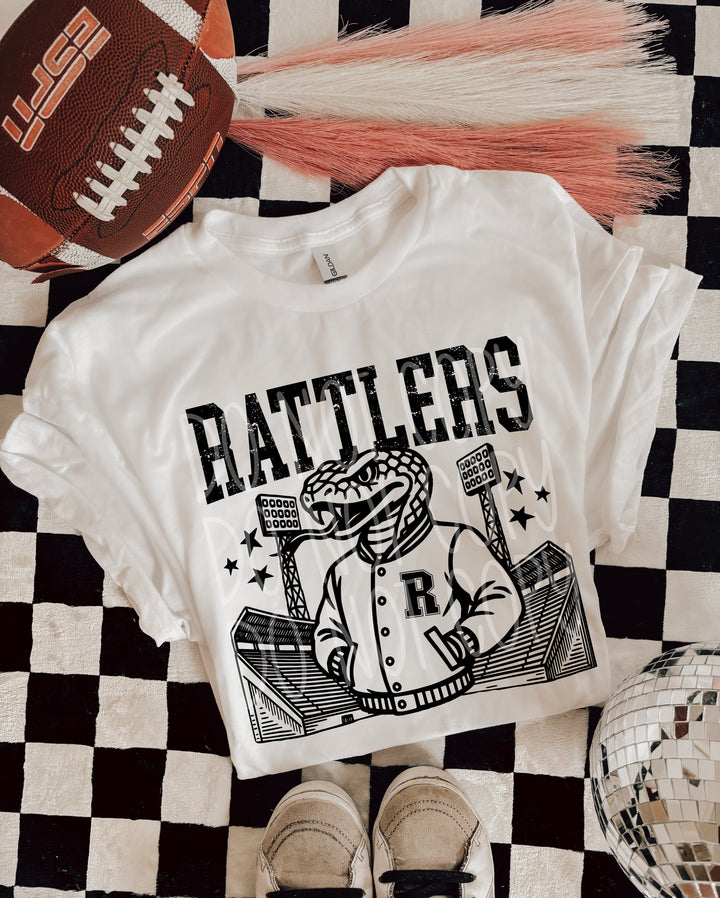 Letterman Mascots R-Z DTF Print