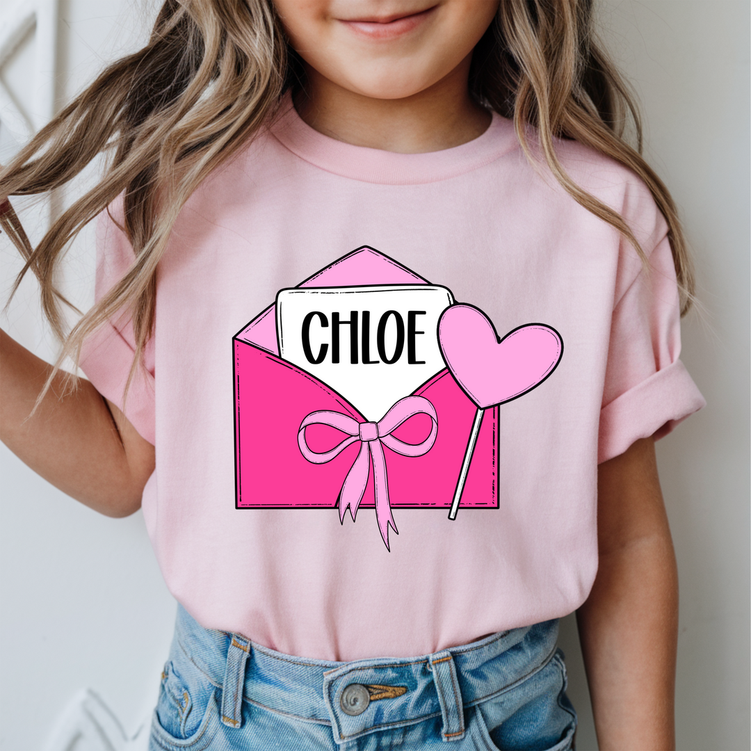 Valentine Letter Custom DTF Print