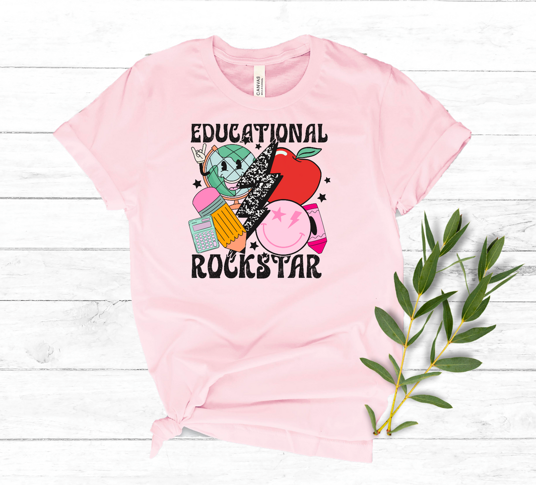 Educational Rockstar DTF Print