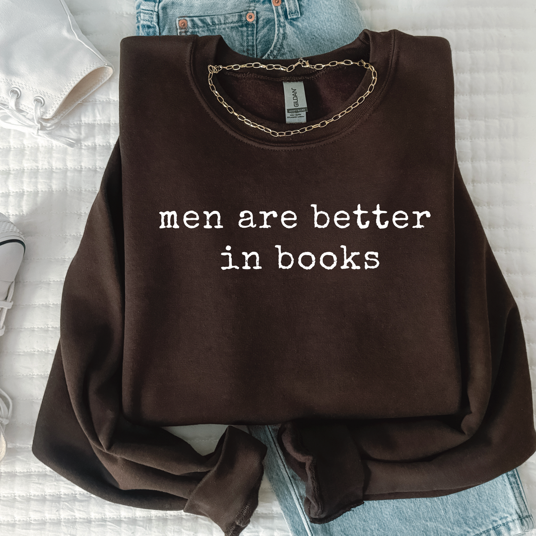Men Are Better In Books DTF Print