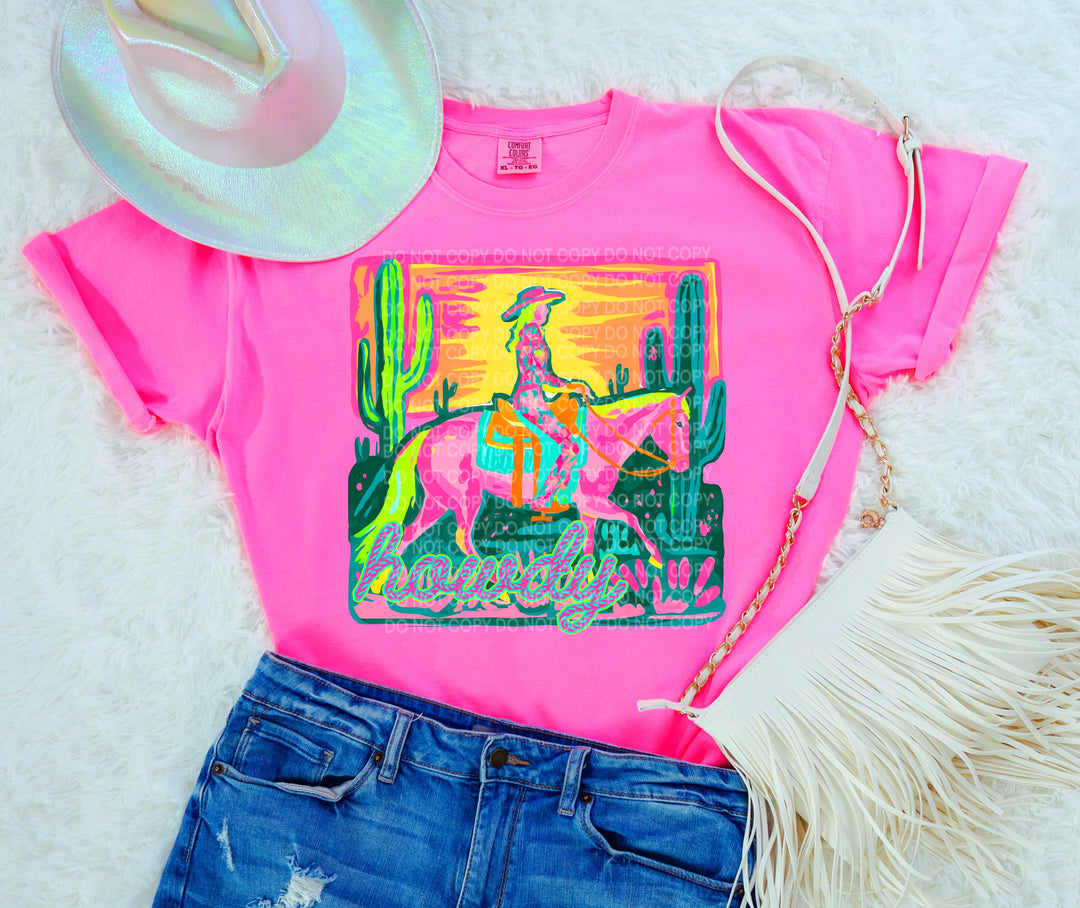 Howdy DTF Print