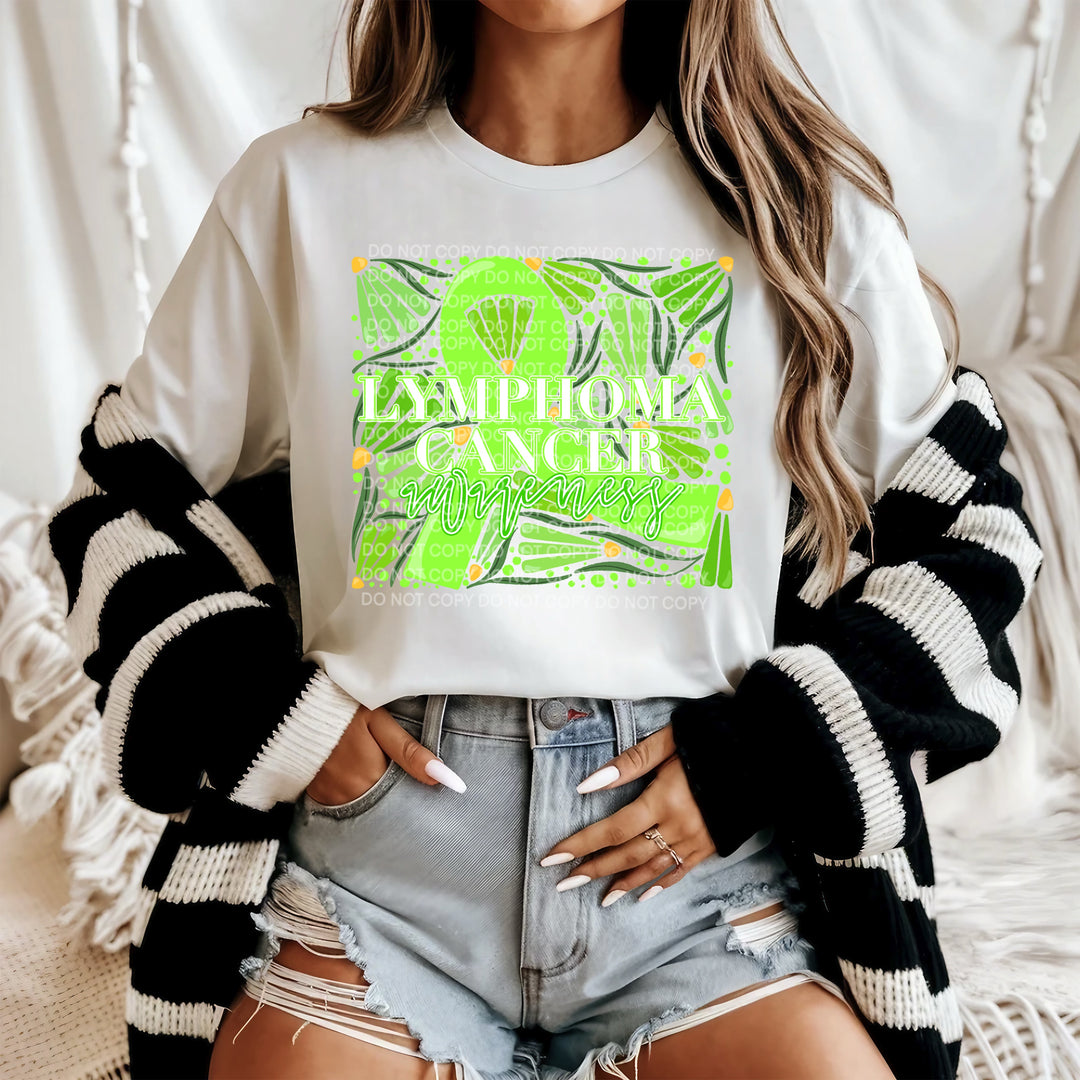 Lymphoma Cancer Awareness DTF Print