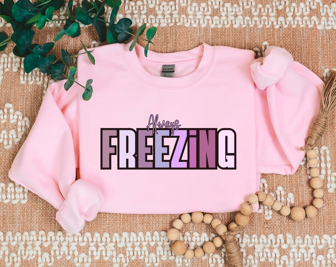 Always Freezing Purple DTF Print