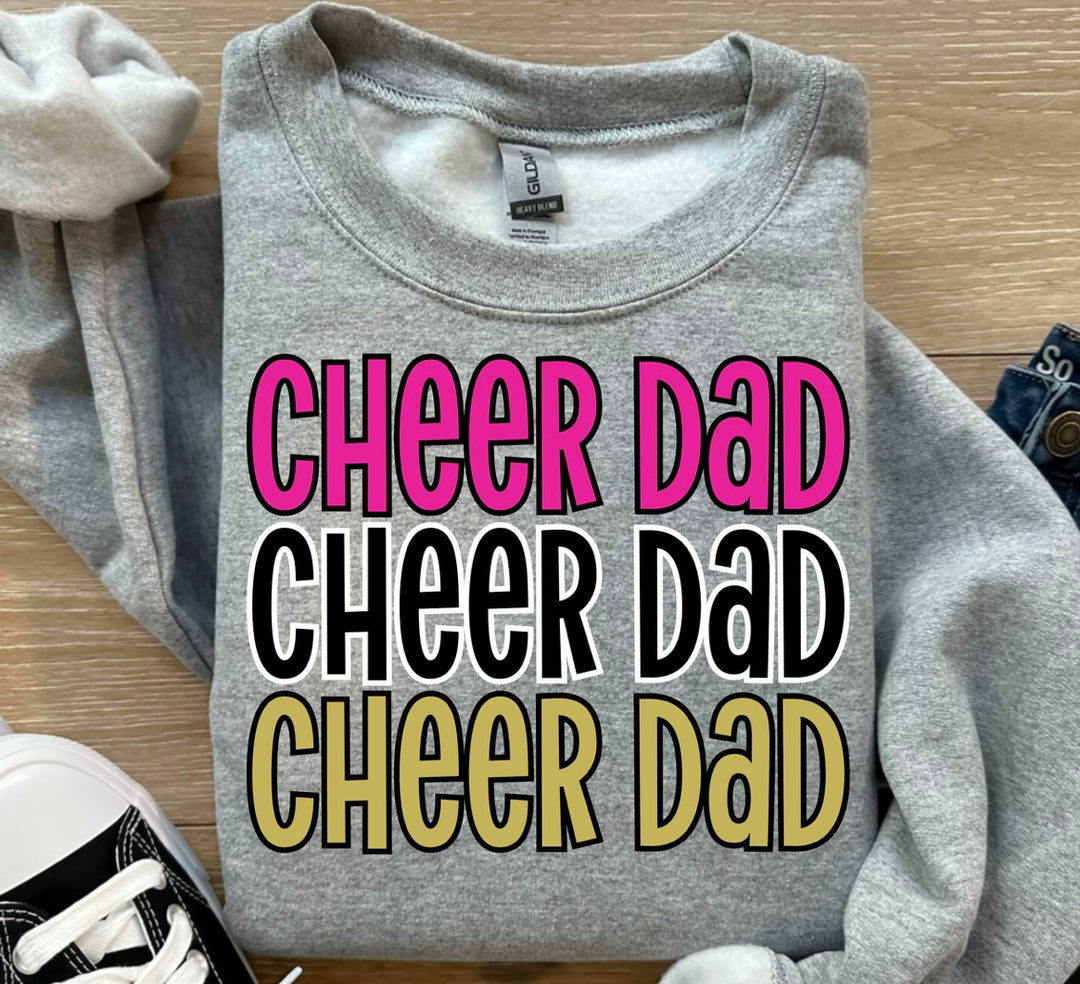 Cheer Dad DTF Print