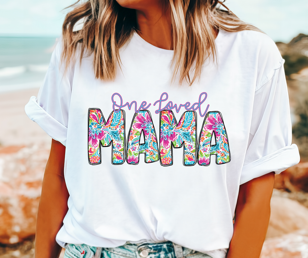 One Loved Mama DTF Print