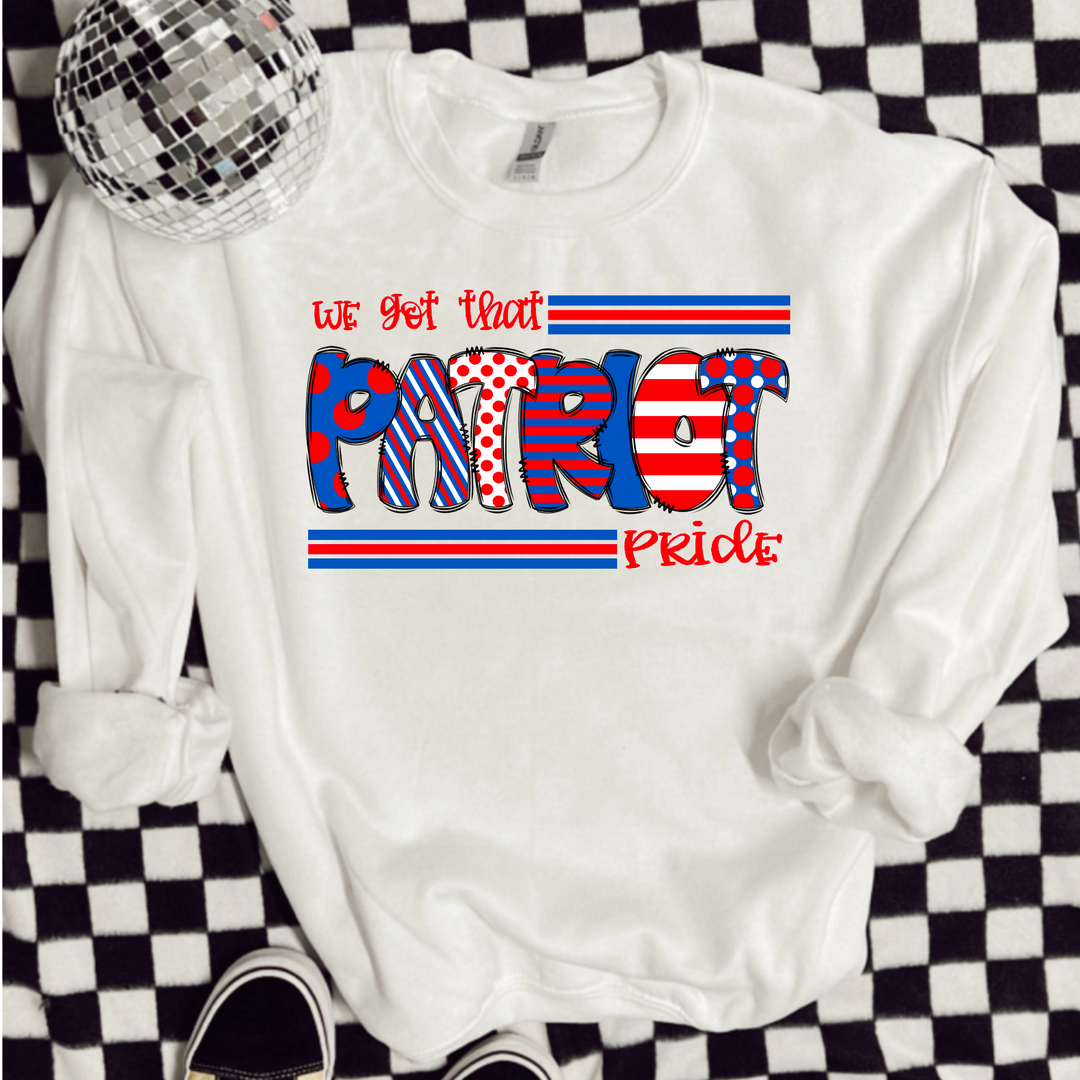 Patriot Pride DTF Print