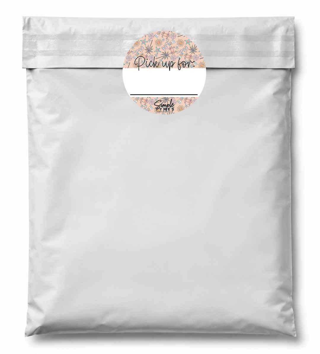 CUSTOM Floral Sticker Sheet