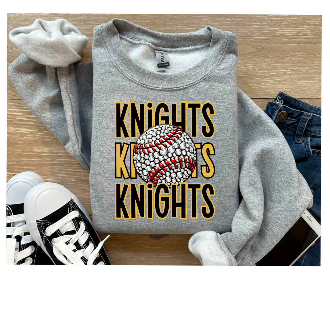 Knights Baseball DTF Print