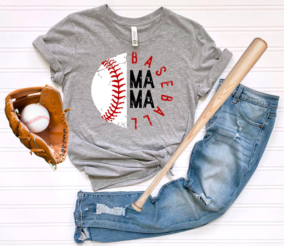 Baseball Mama DTF Print