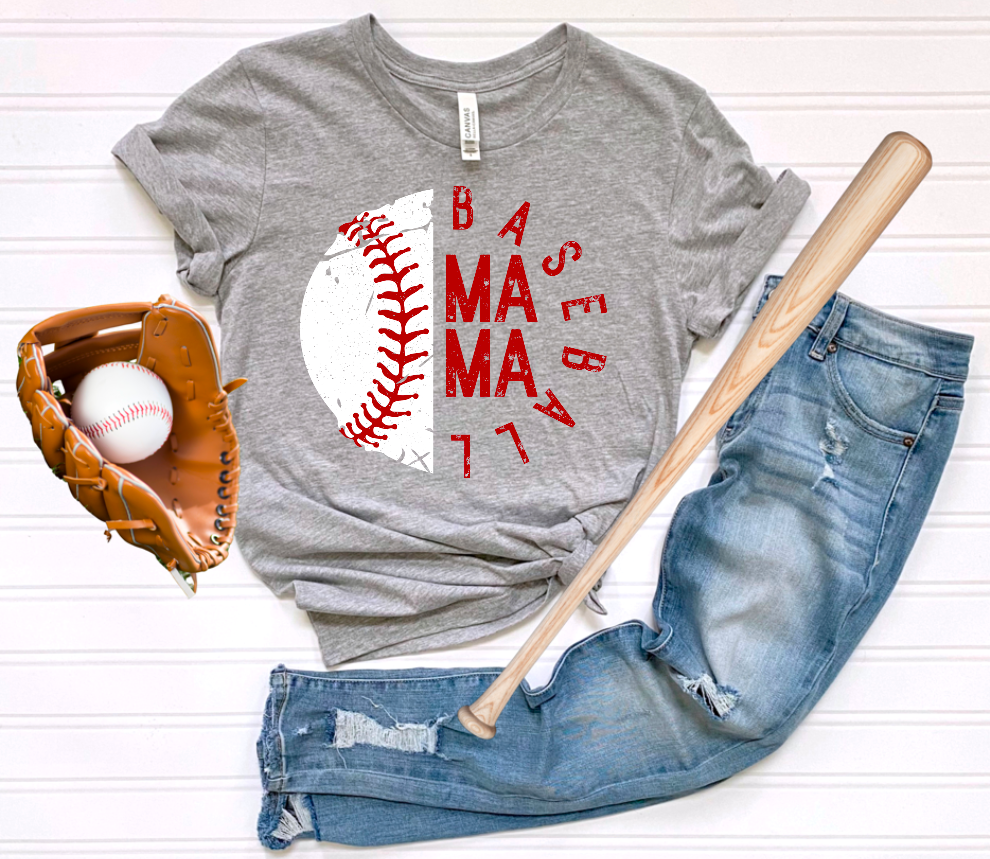 Baseball Mama DTF Print