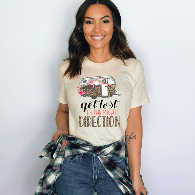 Get Lost In The Right Direction DTF Print