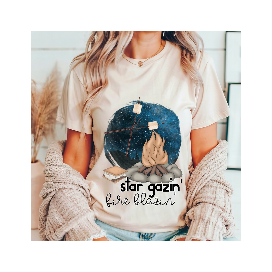 Star Gazin DTF Print