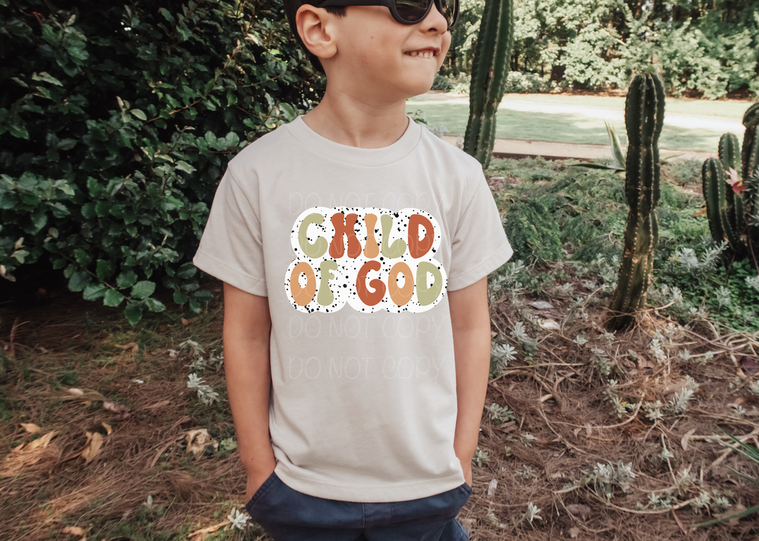 Child of God Dots DTF Print