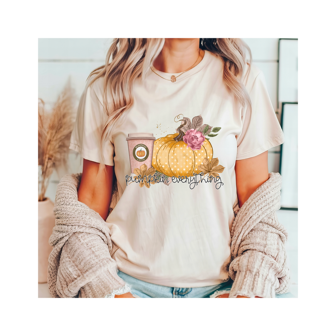 Pumpkin Everything DTF Print