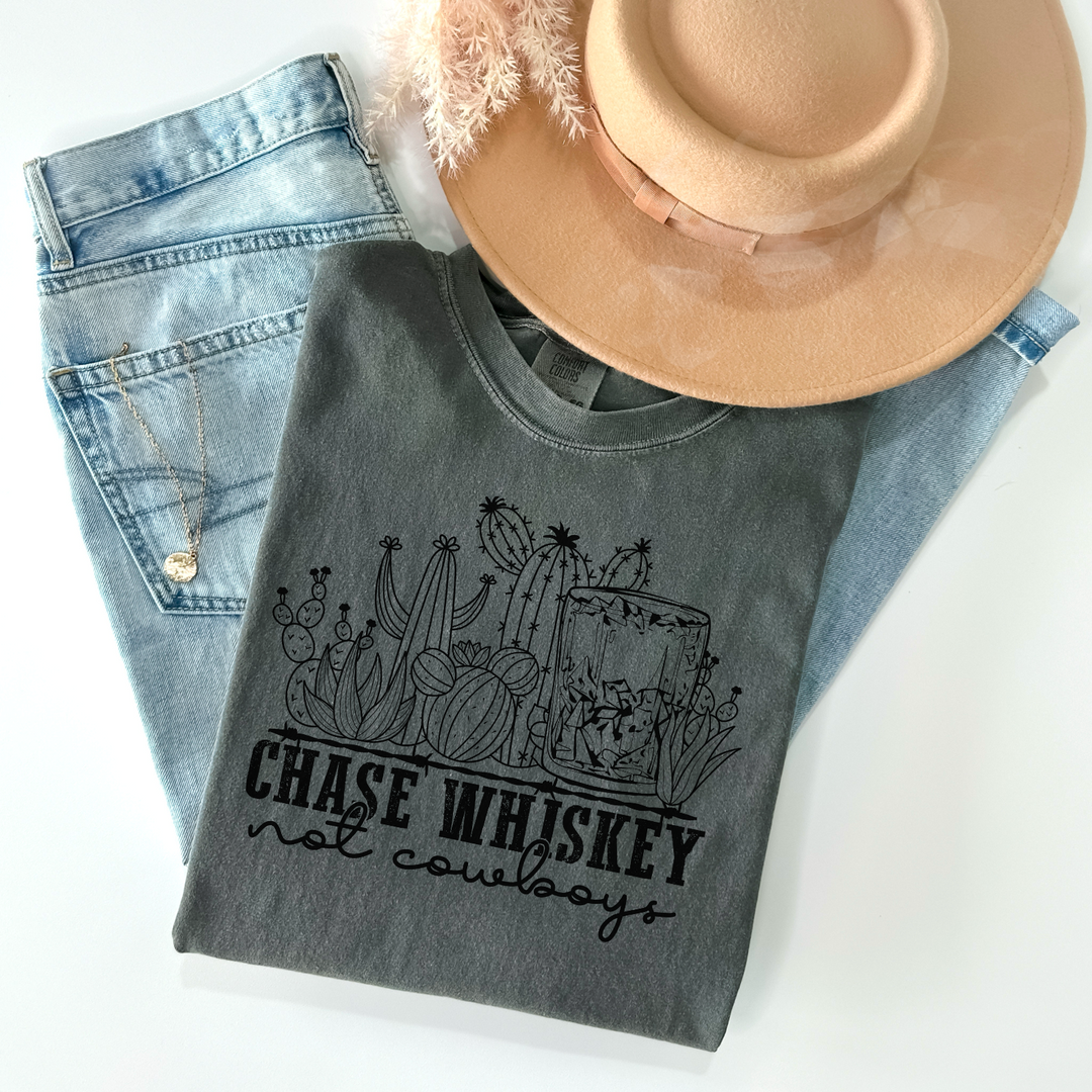 Chase Whiskey Not Cowboys DTF Print