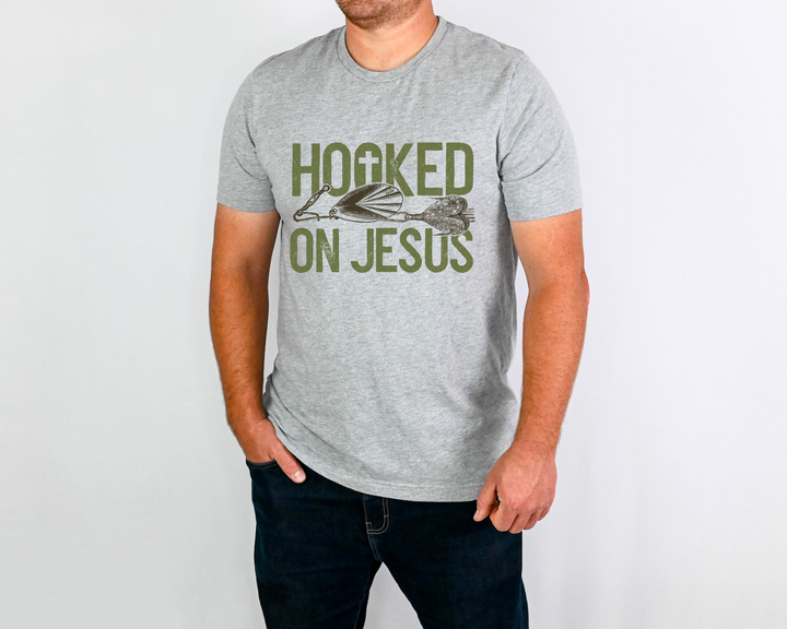 Hooked on Jesus DTF Print