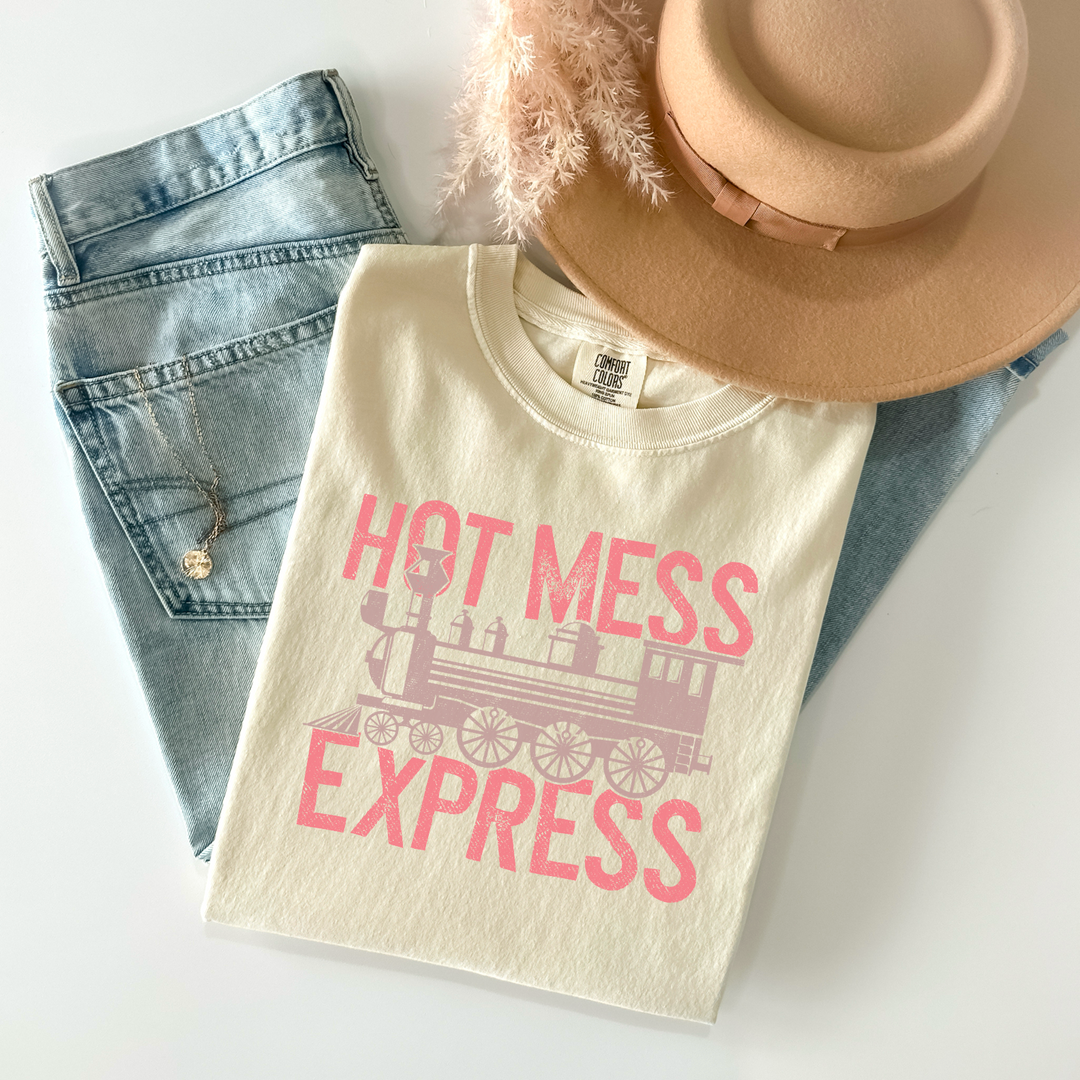 Hot Mess Express Train DTF Print