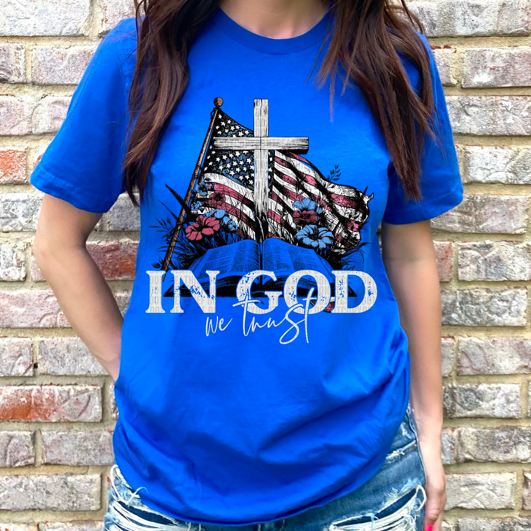 In God We Trust DTF Print