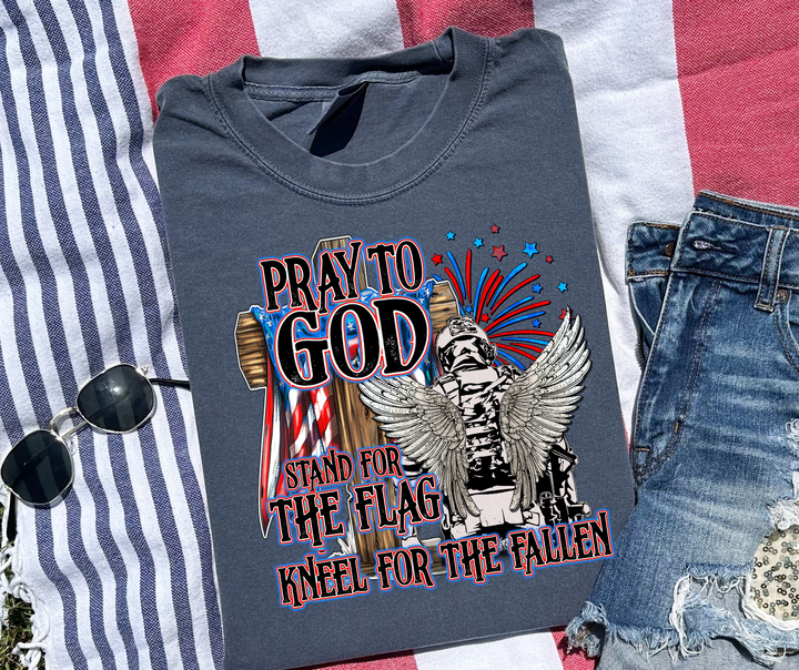 Pray To God DTF Print