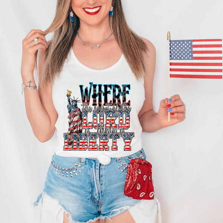 There Is Liberty DTF Print