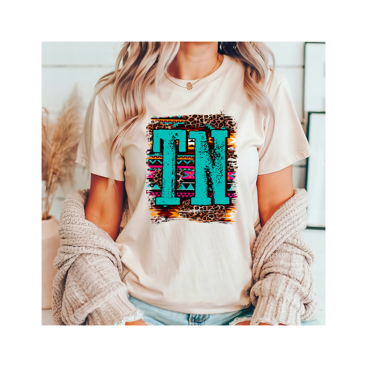 Country Cute Distressed States DTF Print