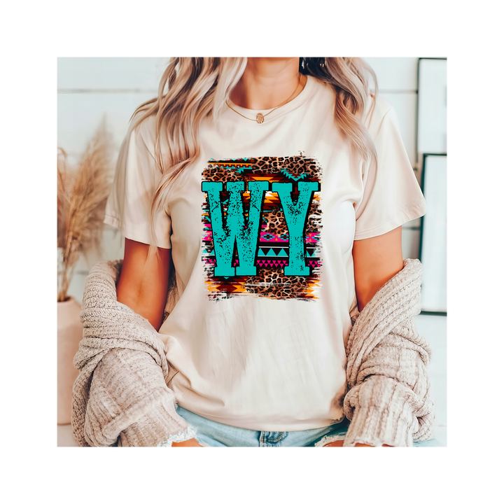 Country Cute Distressed States DTF Print