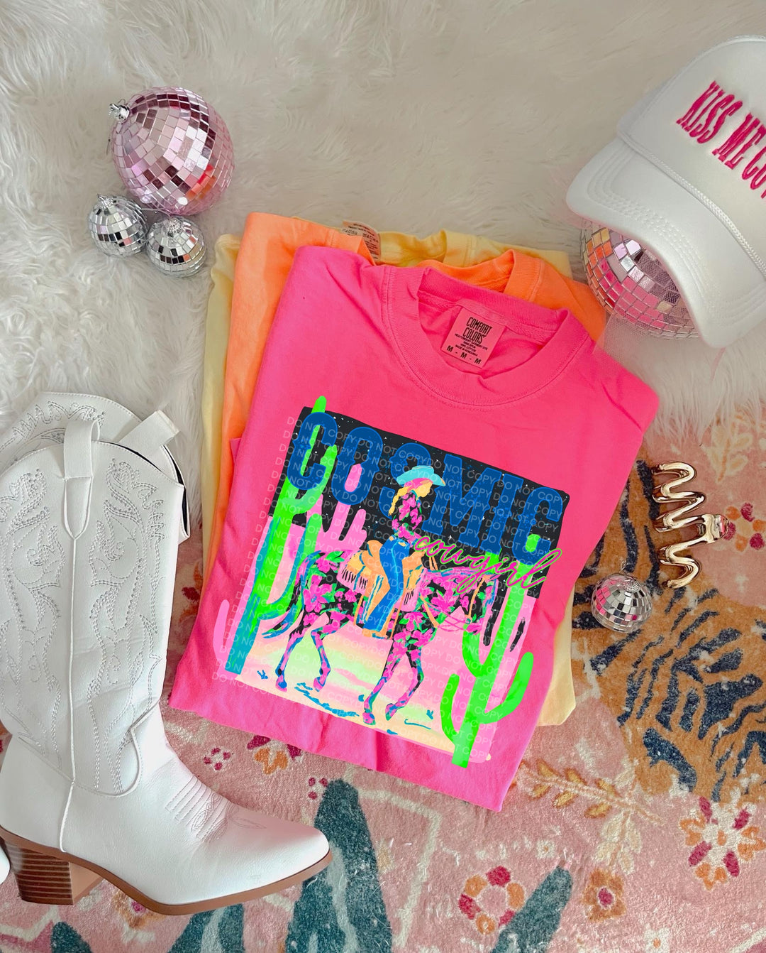 Cosmic Cowgirl DTF Print