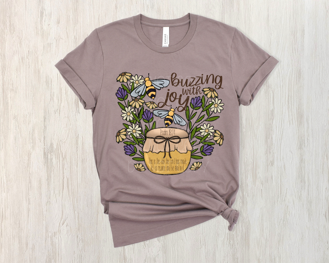Buzzing with Joy DTF Print