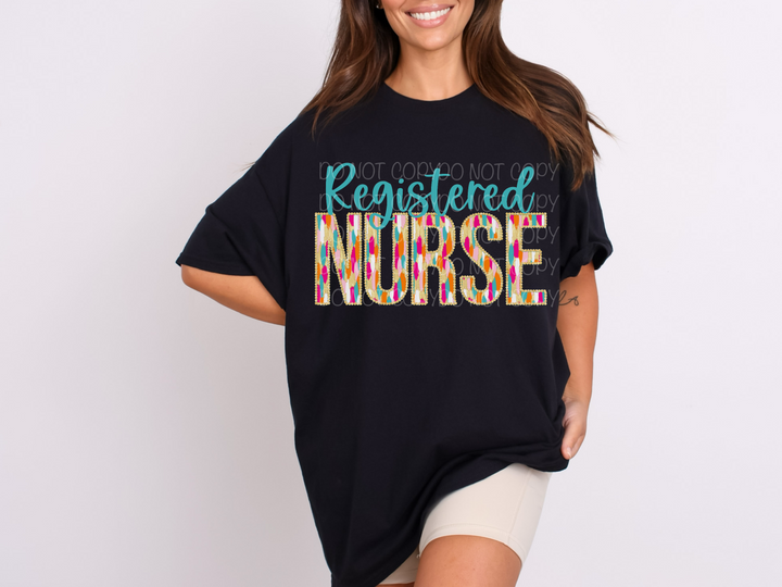 Bright Brush Words DTF Print